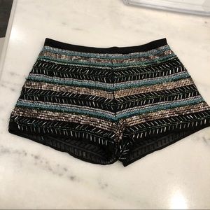 Forever 21 Hot Beaded Shorts